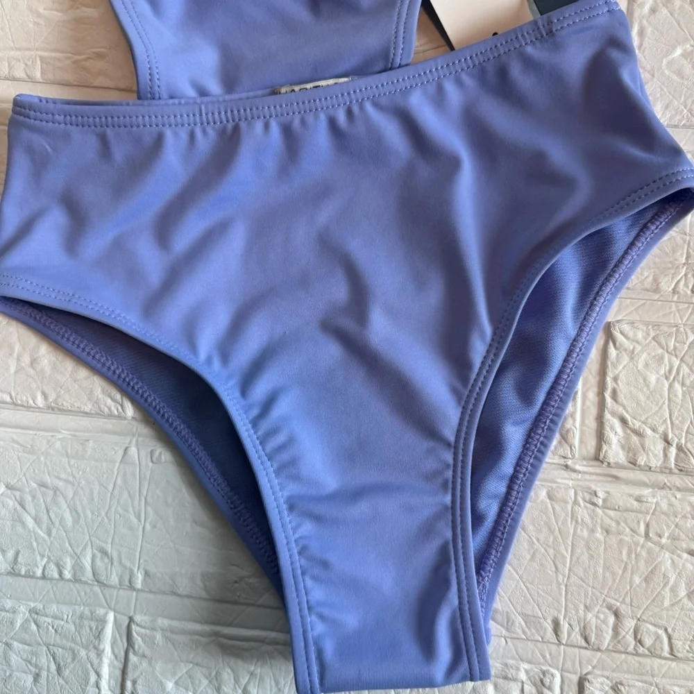 New Kids Swimsuit Habitual Light Purple Bikini Set Size 12